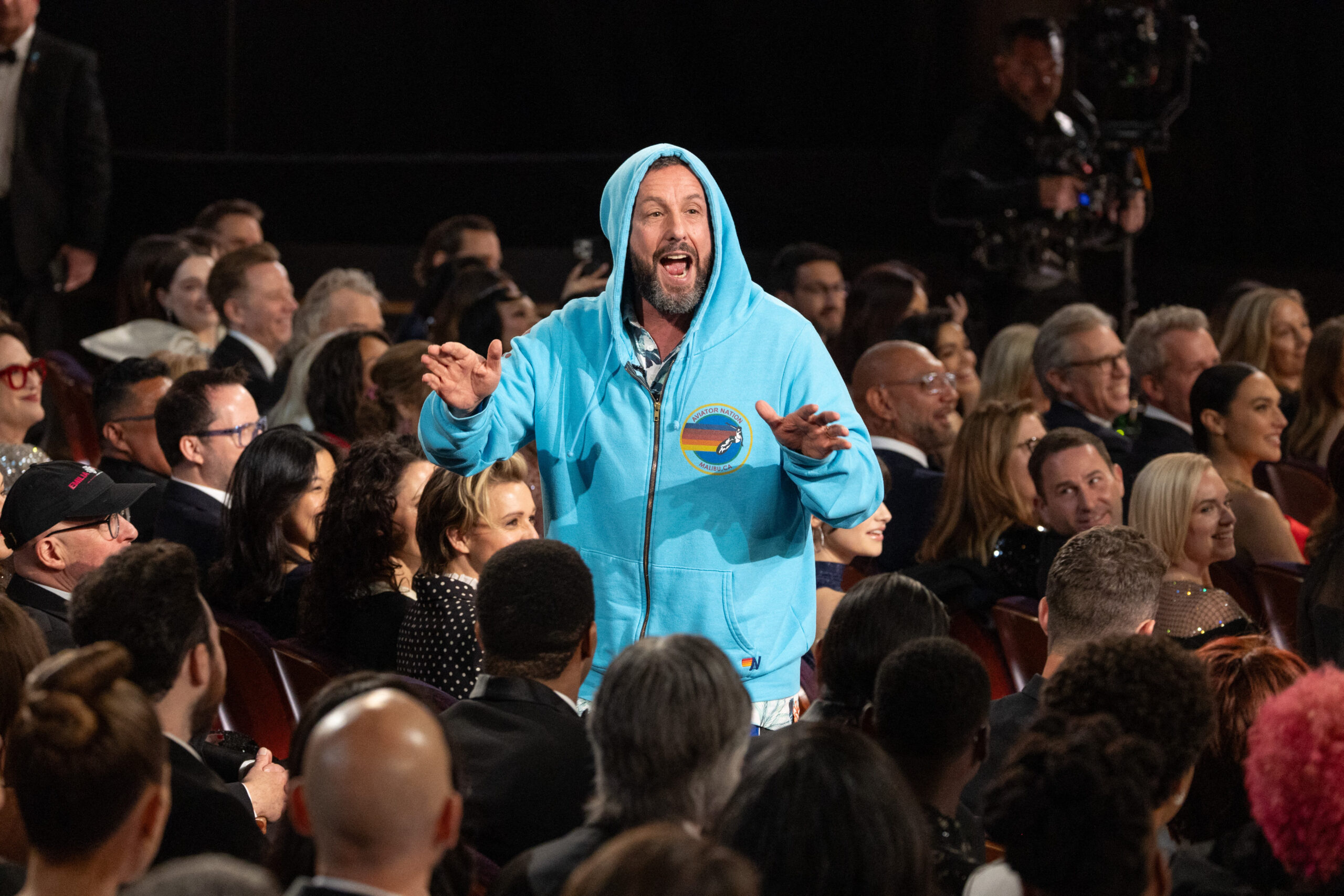 Adam Sandler at the 2025 Oscars